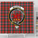 MacDuff Tartan Crest Shower Curtain